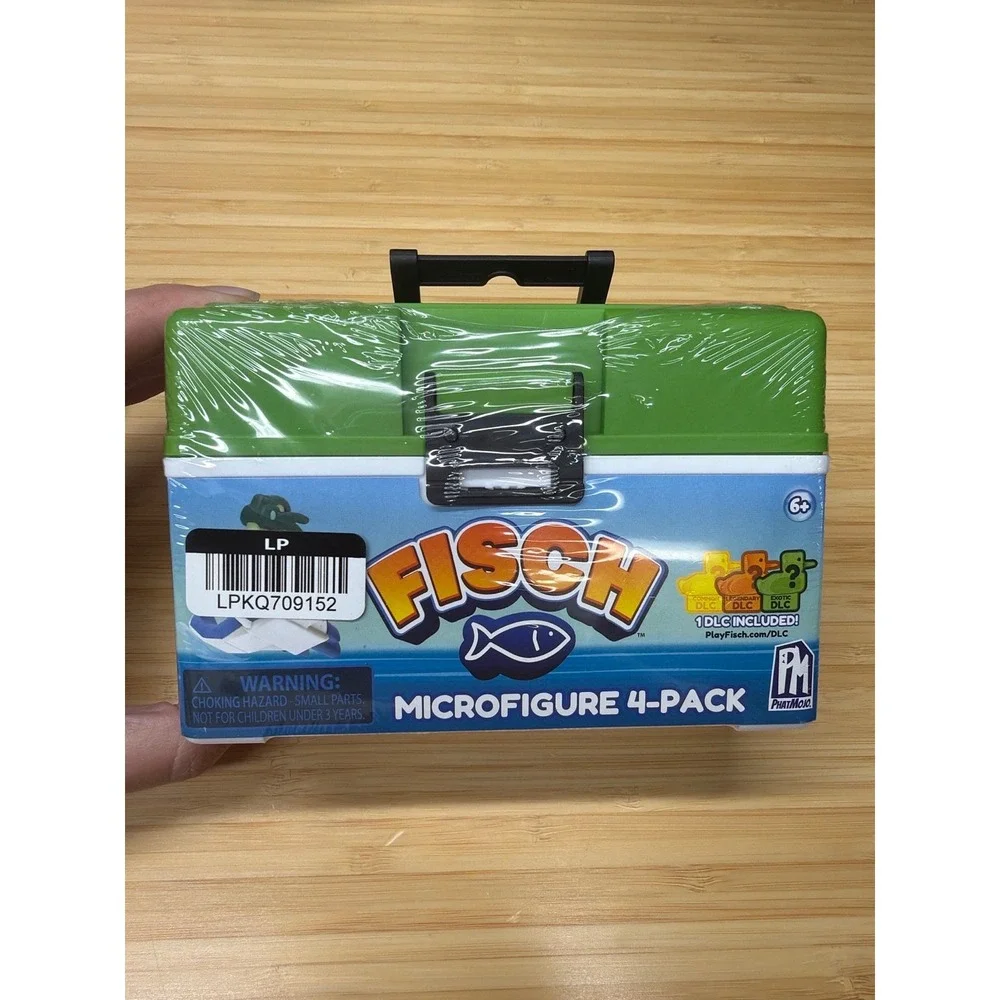 PhatMojo Fisch Microfigure 4-Pack Mystery Tackle Box DLC New Sealed - Picture 1 of 7